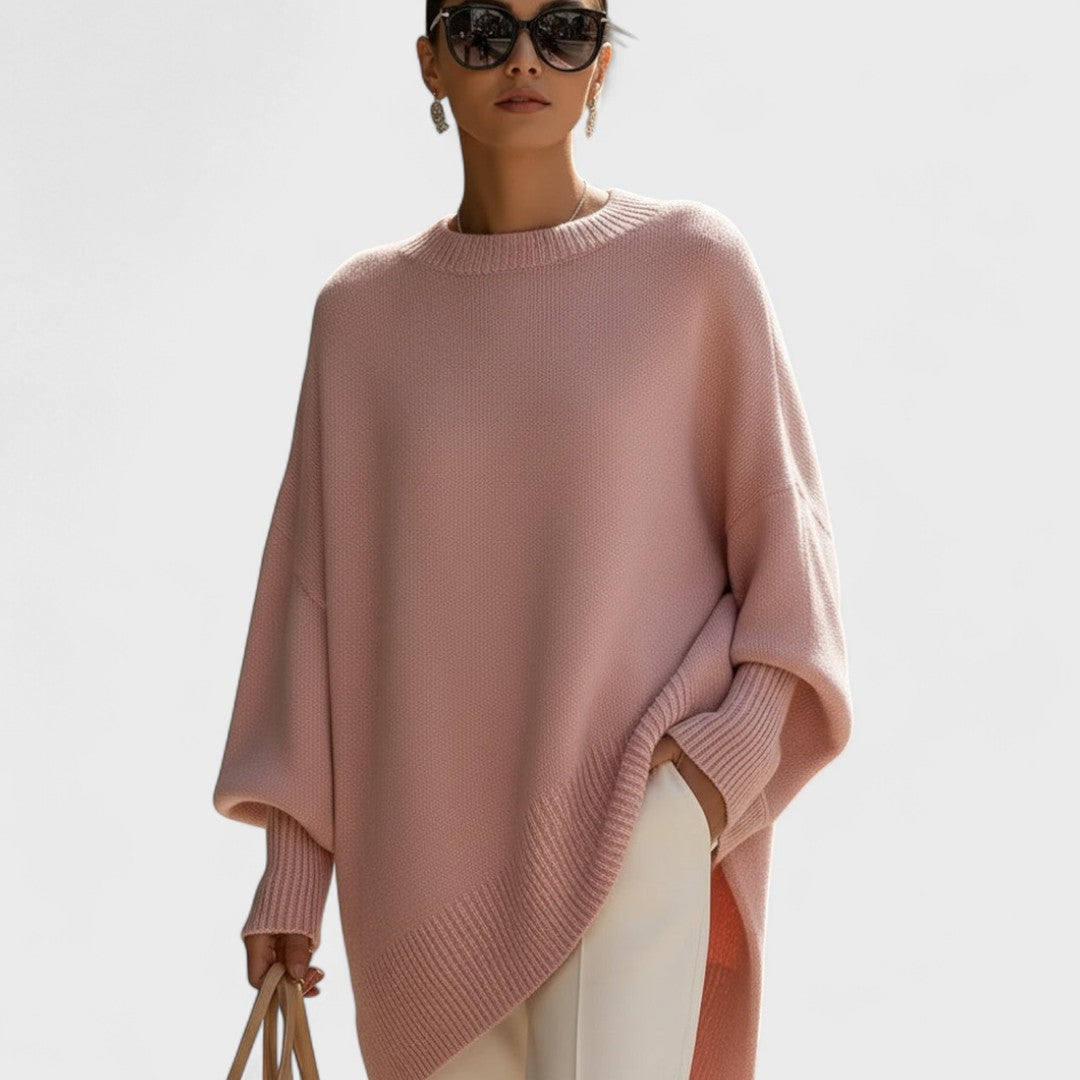 Livia – Elegant och enkel oversize-poncho