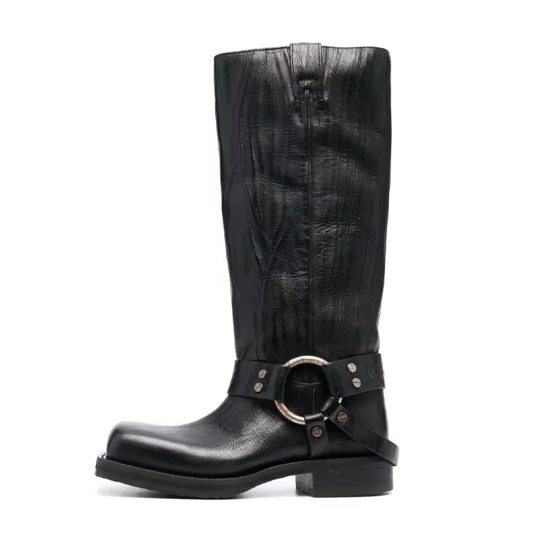 Ankel Armor Chunky Boots