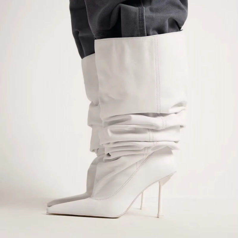 GlossAura Högklackade Stövlar