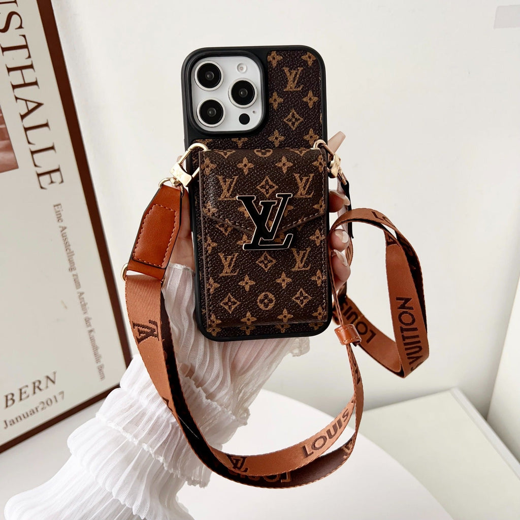 LV Signature Strap Series iPhone-fodral