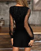 Enyella - Elegant Casual Mesh Dress