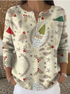 Adelorae - Elegant Casual Blouse