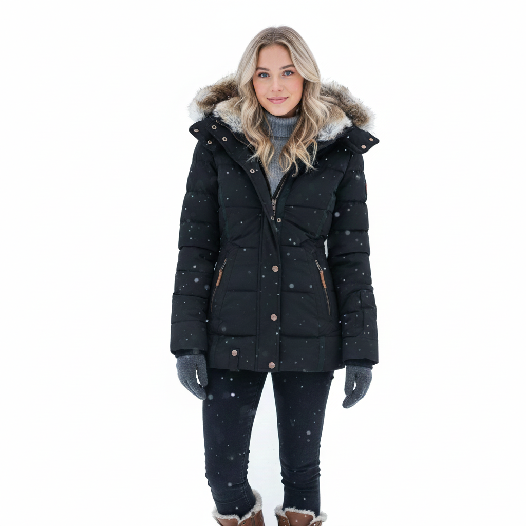 Ludovica Varmare vinterrock med pälsfoder