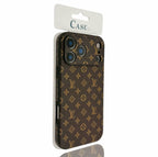 Premium LV Läderfodral för iPhone