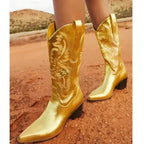 Kosmiska Cowgirl-stövlar