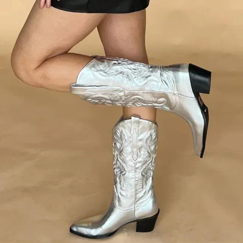 Kosmiska Cowgirl-stövlar